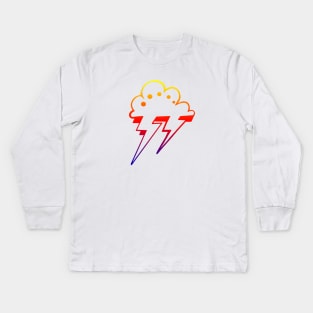 cloud rainbow Kids Long Sleeve T-Shirt